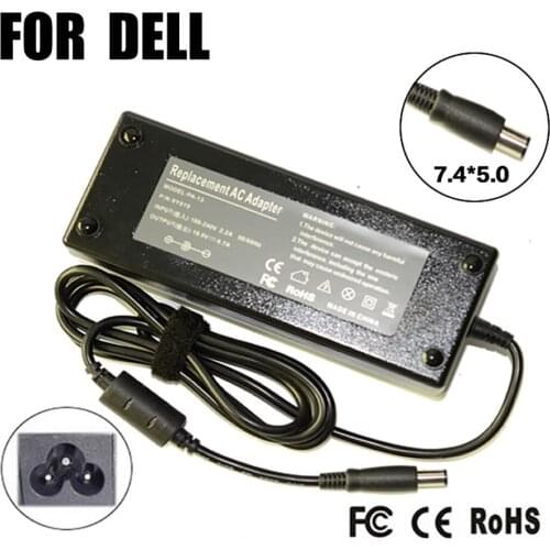 Laptop Adapter 130W 19.5V 6.7A BK 7.4*5.0 For DELL CM161 FA130PE1-00 PA130PE1-00 PA-4E Slim Laptop Adapter