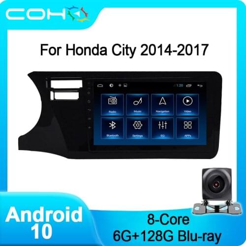 COHOC Car Stereo Player Autoradio Android 10.0 Octa Core 6+128G
