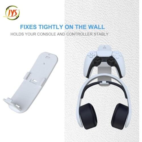 Headphone Holder For PS5 Series X One Desktop PC Game Controllers Wall Mount Holder Headset Hanger Headphone Accessory