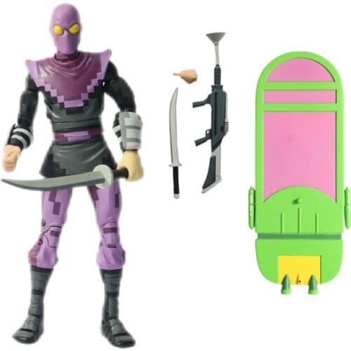 Original NECA Bulk Cargo Out Of Print Teenage Mutant Ninja Turtles Shredder Krang PVC Figure Model Toys Gift