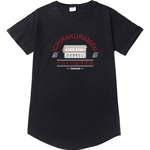 Japan ICHIRAKURAMEN T Shirt Men Women Hip Hop Vintage New Short Sleeve Clothes Summer Tops Casual Street couple T-shirt