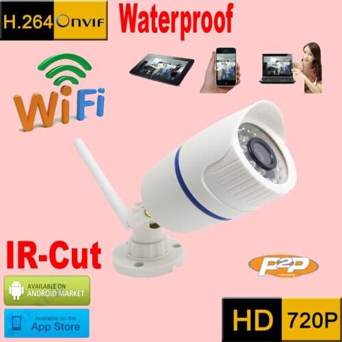 Ip camera 720p wifi cctv security system waterproof wireless weatherproof outdoor infrared mini camaras de seguridad micro cam