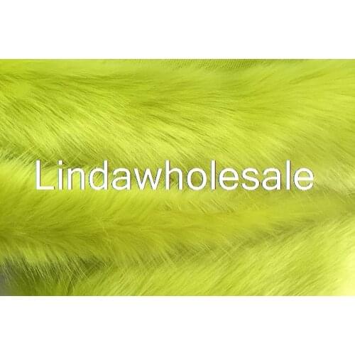 Imitation fox fur clothing fur collar counter decoration artificial fur pad plush fabric ,160cmX45cm(half yard)/pcs