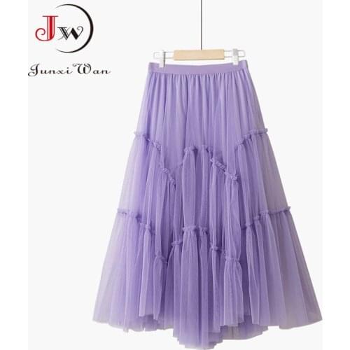 Женские юбки в складку Junxi Wan China At AliExpress