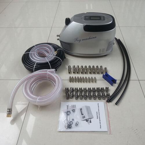 L037 High pressure misting system(0.3L/min) 50Bar misting pump with Led Timer controller