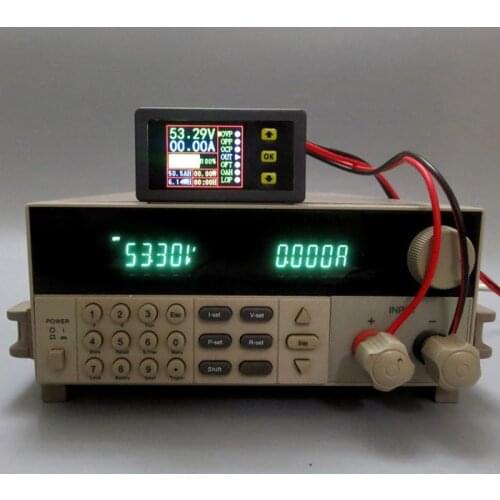 Digital Multimeter Charge-Discharge Battery Tester DC 0-90V 0-20A Volt Amp Meter #Aug.26