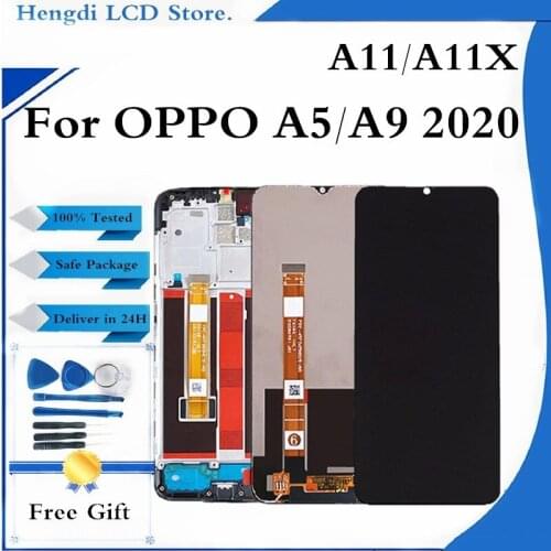 Original LCD For OPPO A11 A5 2020 CPH1937 LCD CPH1939 CPH1931 Display Touch Screen Digitizer Assembly For OPPO A9 2020 A11x LCD