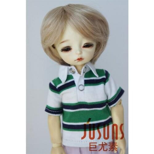 JD236 1/6 1/4 1/3 Heat Resistance BJD Wig SD MSD YOSD Boyish Short Cut Doll Wig 6-7inch 7-8inch 8-9inch Doll Wigs