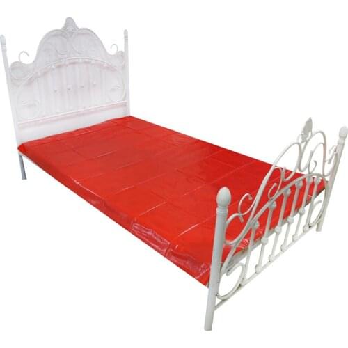 Massage Sheets Adult Sex Bed Sheets Sexy Game Vinyl Waterproof Hypoallergenic Mattress Cover Full Queen King Bedding Sheets