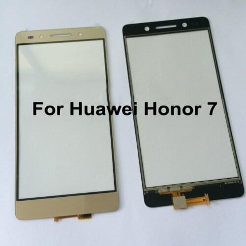 For Huawei Honor 7 Honor7 PLK-TL01H Touch Panel Screen Digitizer Glass Sensor Touchscreen Touch Panel With Flex Cable