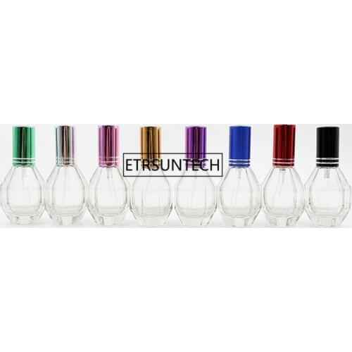 15ml Perfume Glass Spray Bottle Refillable Atomizer Cosmetic Travel Bottle Women Perfume Bottle F1914