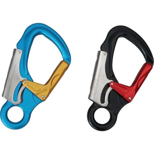 35KN Auto Locking Clip Heavy Duty Carabiner for Rock Climbing Mountaineering Auto Locking Clip Carabine