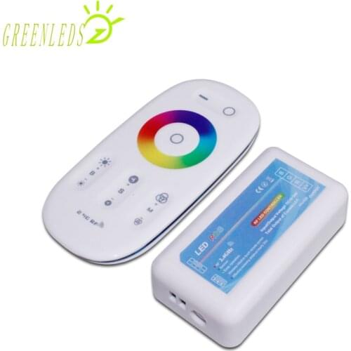 LED NEW RGB Color Wireless Controller 2.4G 18A Touch Remote LED Controller JM-LB2.4G-03 with High Quality 3 Years Warranties