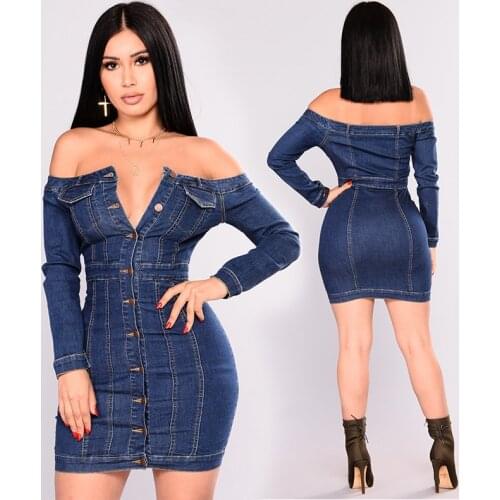 Szmivo Fashion Denim Dresses