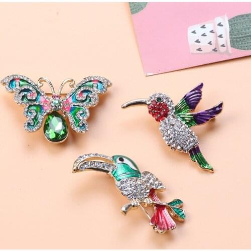 Trsince Bird Brooches For Clothes