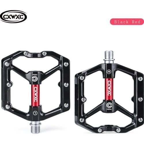 Flat Platform Bicycle Pedals Aluminum Pedal For MTB Mountain Urban BMX Hybrid Bikes Parts Sealed Bearing All-round Bike Pedals
