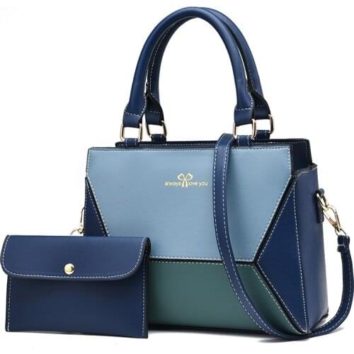 Womens Bag Luxury Handbag The New Hit Color Two Piece Crossly Shoulder Female Bag Hhandbag Messenger Set Bag DL162 24