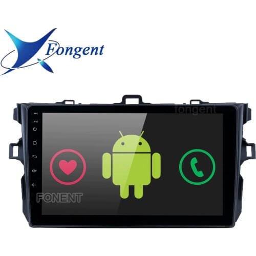 4G+64G CarPlay Android 10 DSP For Toyota Corolla E140 E150 2007 - 2013 Car Radio Multimedia Player GPS RDS 2 din dvd Stereo DVR