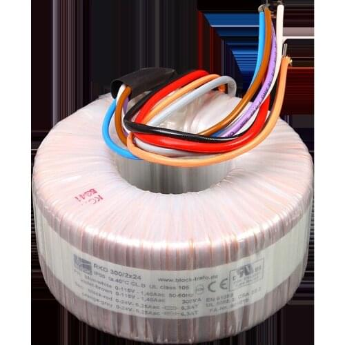 BLOCK 300W Power Amplifier DAC PreAMP Transformer 300W double 18V 24V Original authentic 300VA Toroidal transformer