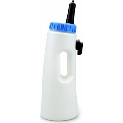 Livestock Cow Nursing Calf Milk Bottle Rearing Drinker Feeding Calf Cow Milk Feeder Bottle Holders Bucket Pot Screw Nipple