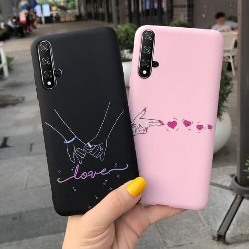 For Huawei Nova 5T Case Soft Silicone Ultra Slim Cute Candy TPU Phone Case For Huawei Nova 5T Cover Funda For Huawei Nova 5T 5 T
