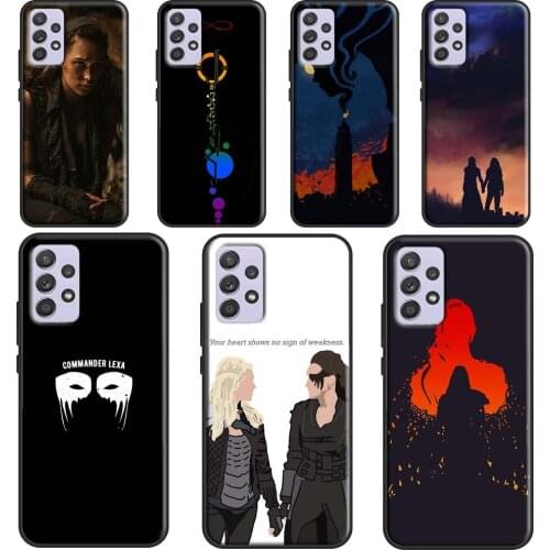 Commander Lexa The 100 For Samsung Galaxy A12 A32 A52 A72 A51 A71 A31 A11 A02S A20S A50 A70 A20e A21S Phone Case