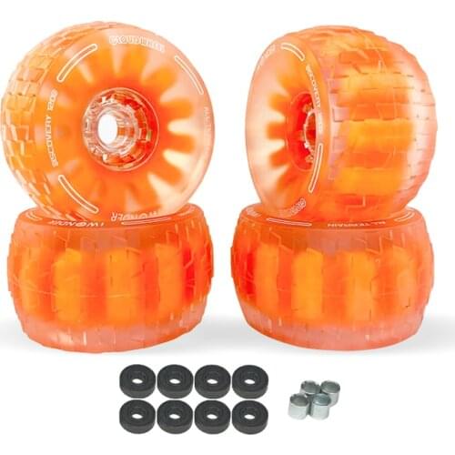 CLOUDWHEEL 120mm Urban All Terrain Off Road Electric Skateboard Wheels (Discovery version longboard wheels)