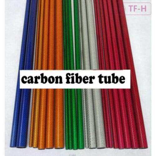 2pcs 50cm 3k Full Pure Carbon Fiber Round Tube 10 12 16 20 22 25 30mm High Strength Multi-rotor Arm Tripod Decoration Material