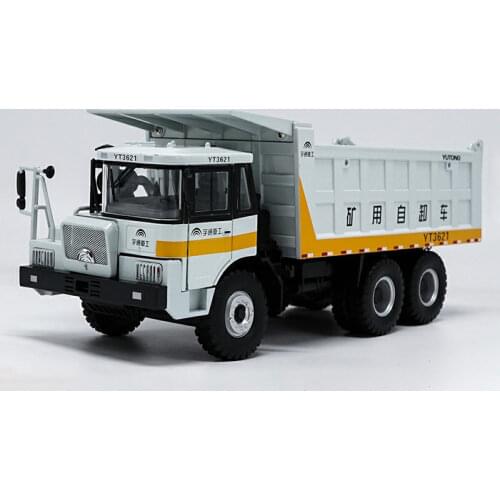 Diecast 1:32 Yutong Heavy Industry YT3621 Mine Dump Truck Alloy Engineering Vehicle Model Adult Collection Souvenir Ornaments