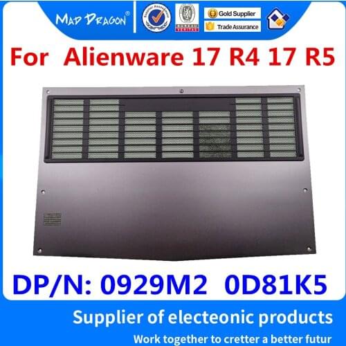 New original laptop Bottom Access Panel/ Bottom Door E shell For Dell Alienware 17 R4 R5 ALW17 R4 R5 0929M2 929M2 0D81K5 D81K5
