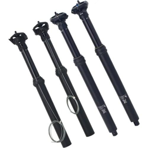 ZOOM Line-Controlled Lifting Tube Mountain Bike Oil Pressure Seat Tube 30.9 31.6mm Inside the Line Seat Post