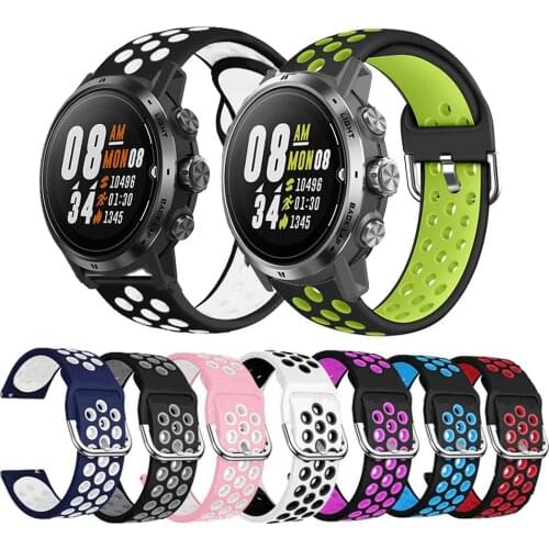 Silicone Correa Wrist Band for COROS APEX Pro / APEX 46mm 42mm Strap Watchband Bracelet ремешок
