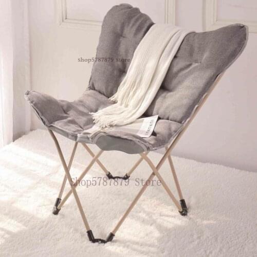Butterfly Chair Folding Chair Lazy Chair Lounger Sun Chair Backrest Chair Lunch Break Chair Sofa Outdoor Chair