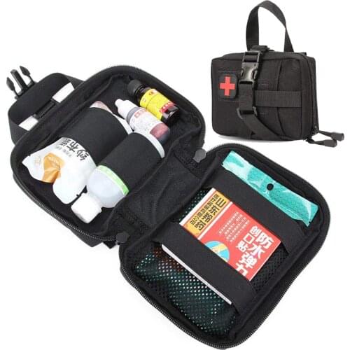 NylonTactical Molle Medical EMT Pouch Outdoor Military Tactics EDC Bag First Aid Pouch Rip-Away Emergency Utility IFAK Pack