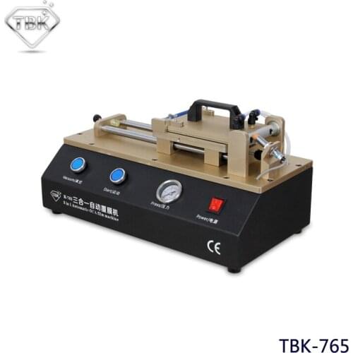 TBK-765 Universal 3 in 1 Automatic OCA Film Laminating Machine Built-in Vacuum Pump
