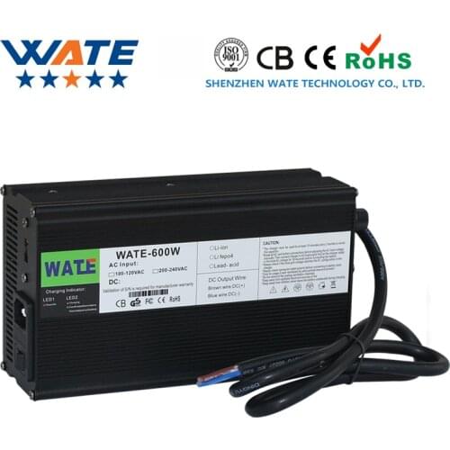 48V 10A Battery Charger High Frequency Lead Acid Battery Charger Car E-bike Battery Chargers Reverse Pulse Desulfation