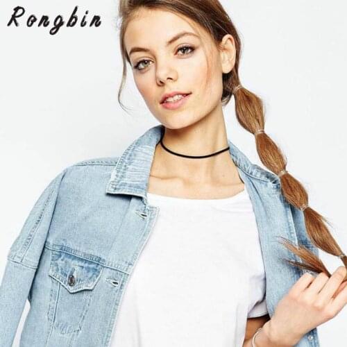 Choker necklace 0.5cm width fashion Maxi necklaces for women 2019 Gothic Handmade Retro Burlesque Jewelry