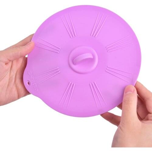1PC Cooking Pot Pan Lid Cooking Tools Reusable Multifunction Fresh Keeping Microwave Bowl Cover Silicone Kitchen Gadgets New