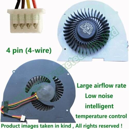 100% Original NEW 4 pin DFS541305MH0T FC91 Laptop replacement CPU cooling FAN FOR LENOVO Y430p Y410 Y410P repair cooler