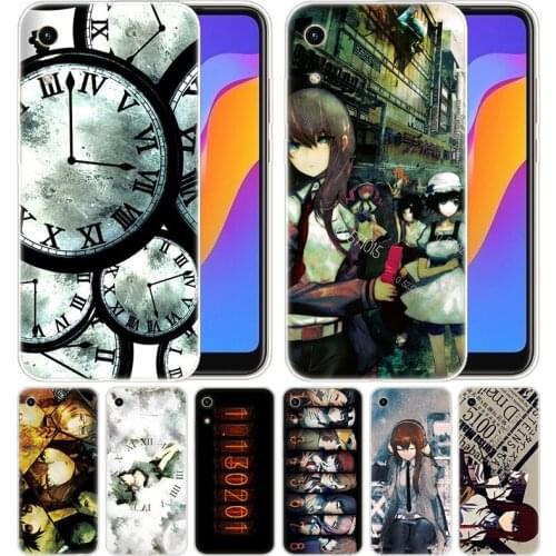 Luxury Soft Silicone Case Anime Steins Gate for Huawei Honor 9X 8A 7A 20 Pro 7X 8X 7S 8S 8 9 10 Lite View 20 20i 10i Play Cover