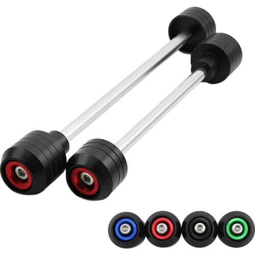 For SUZUKI GSX-R1300 GSX1300R HAYABUSA 1999-2007 Motorcycle Front Rear Axle Fork Wheel Protector Sliders Falling Protection
