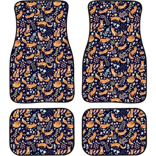 Aimaao Fox Pet Floor Mats Non-Slip Fit Universal Sedans SUV Vans Trucks For Haval F7 Renault Megane 3 Honda Crv VW Camry 40