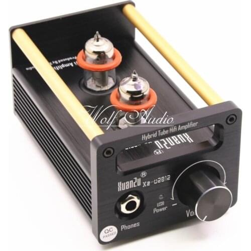 U2012 Class A 6N11 Tube Headphone Amplifier / USB DAC / HiFi Preamp Stereo Mini Audio Amplifier 2019 New