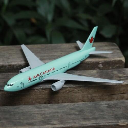 Air Canada Boeing 777 Airplane Diecast Aircraft Model 6" Metal Plane Aeroplane Home Office Decor Mini Moto Toys for Children