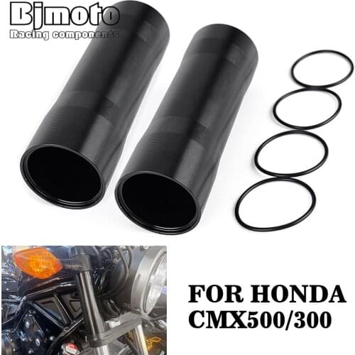 Motorcycle Front Fork Boot Shock Absorber Tube Pipe Protector For Honda Rebel CMX 300 500 2017 2018 2019 2020