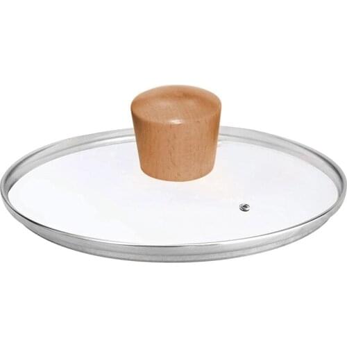 NHBR 9Pcs Wooden Pot Lid Cap Wooden Pot Lid Handle Universal Kitchen Pot Lid Cap Steam Pot Lid