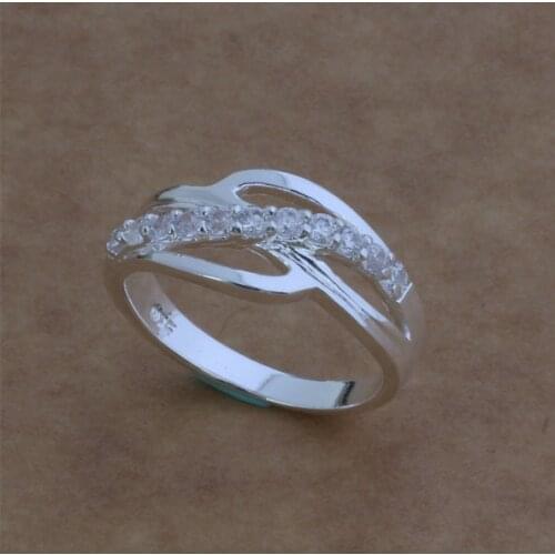 Wholesale High quality silver plated Fashion jewelry rings WR-045