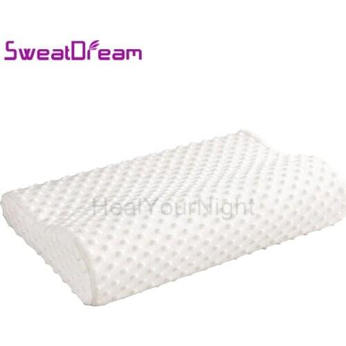 Memory Foam Pillow Orthopedic Pillow Slow Rebound Neck Protection Soft Pillow Massage Cervical Health Care Pillow Bedding Pillow