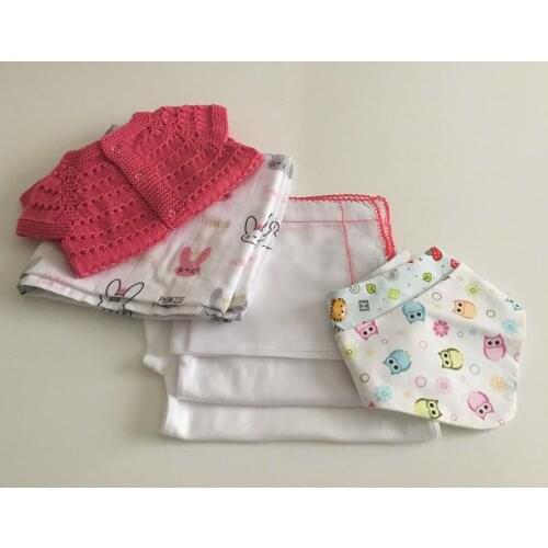 Pafuli Yenidoğan Kız Hediye Seti Narçiçeği