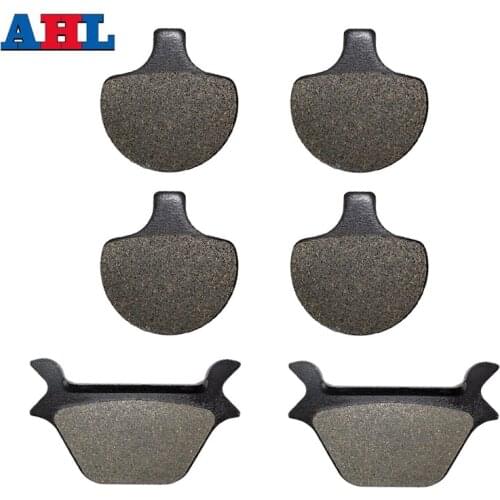 Motorcycle Front and Rear Brake Pads for Harley Dyna Series FXD FXDL FXDWG FXR FXRS FXRT FXRD FXLR 1988-1999
